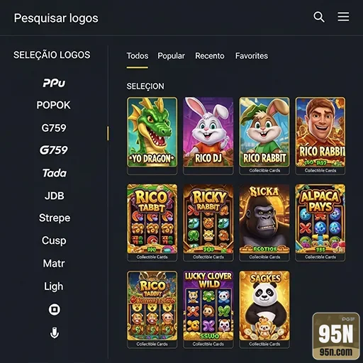 95n - app exclusivo - Interface do App
